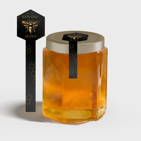 Tamper Evident Honey Label Design 9