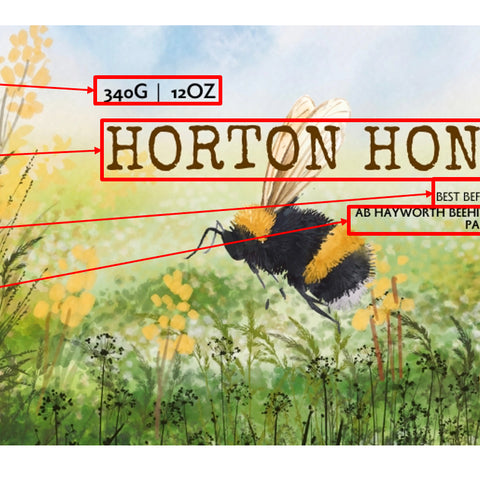Honey Label Design 110