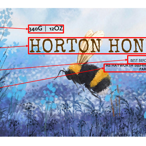 Honey Label Design 111