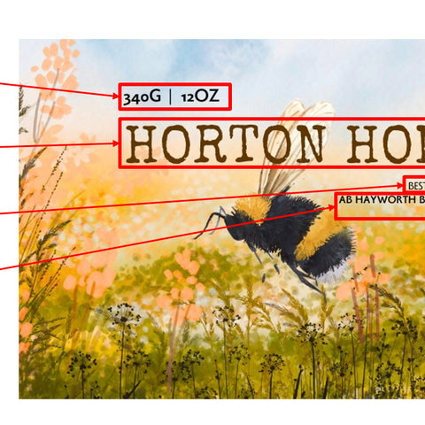 Honey Label Design 112
