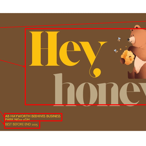 Honey Label Design 118
