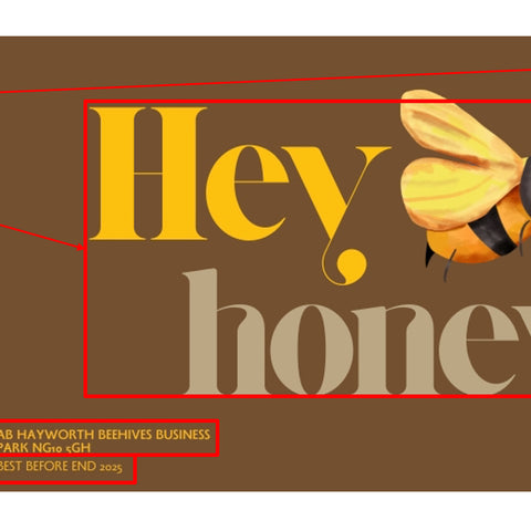 Honey Label Design 119