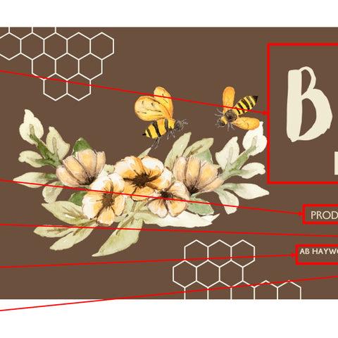 Honey Label Design 120
