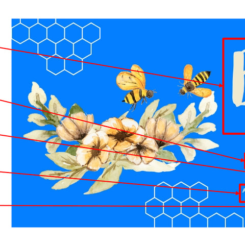 Honey Label Design 122