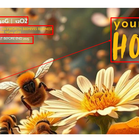 Honey Label Design 145