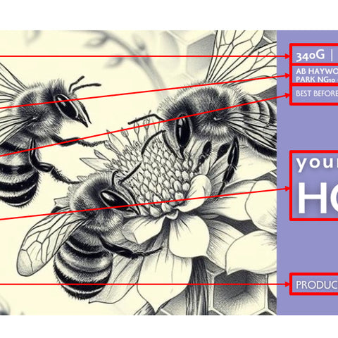 Honey Label Design 157