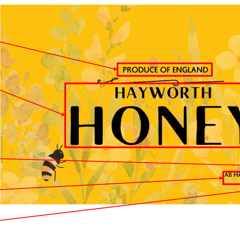 Honey Label Design 115
