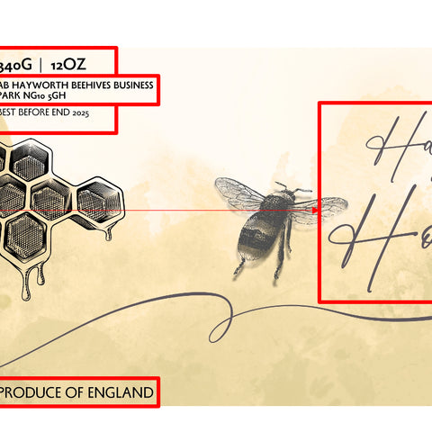 Honey Label Design 8