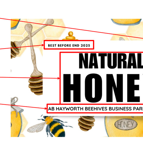 Honey Label Design 126