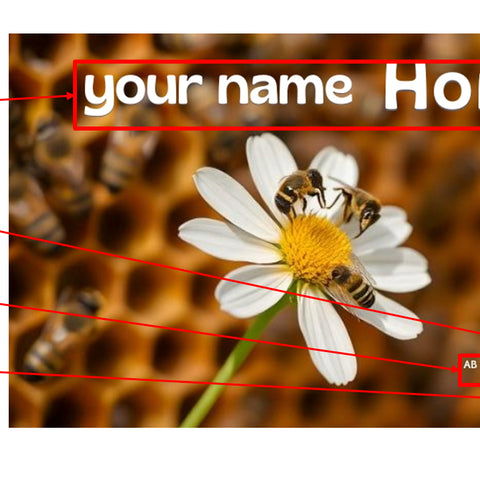 Honey Label Design 149