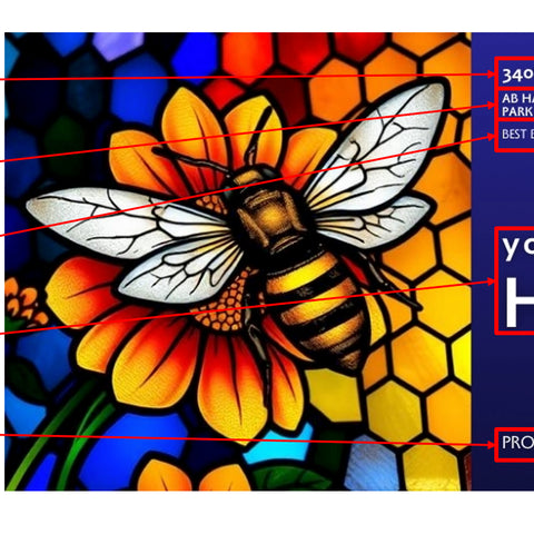 Honey Label Design 151
