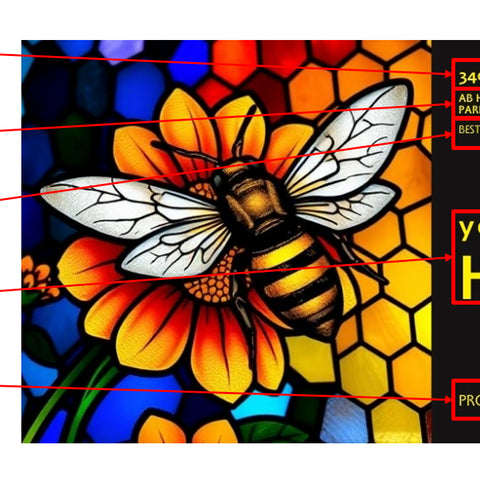 Honey Label Design 152