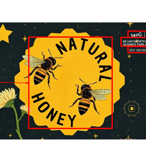 Honey Label Design 164