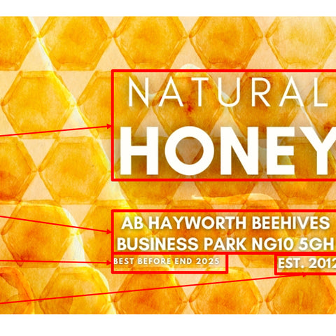 Honey Label Design 167