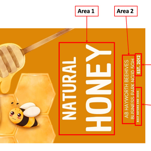 Honey Label Design 169