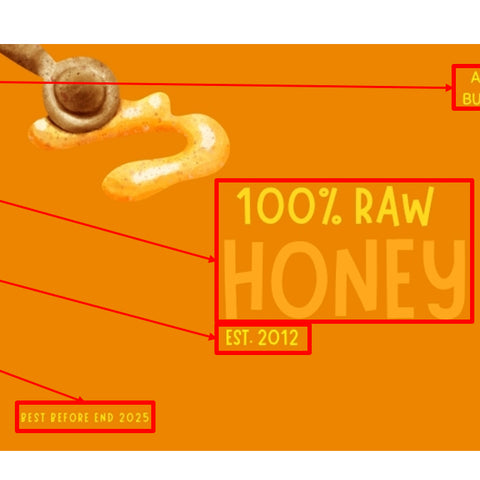 Honey Label Design 171