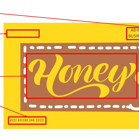 Honey Label Design 172