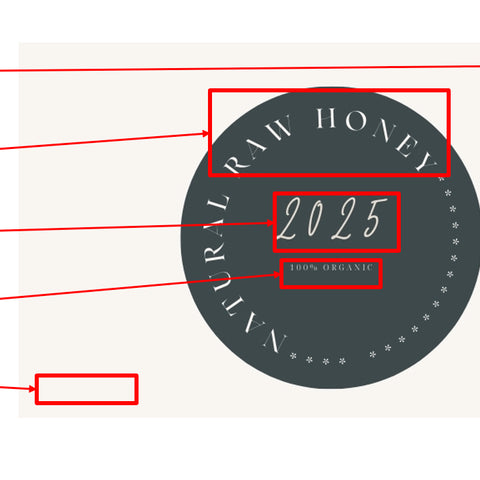 Honey Label Design 176