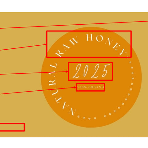 Honey Label Design 177