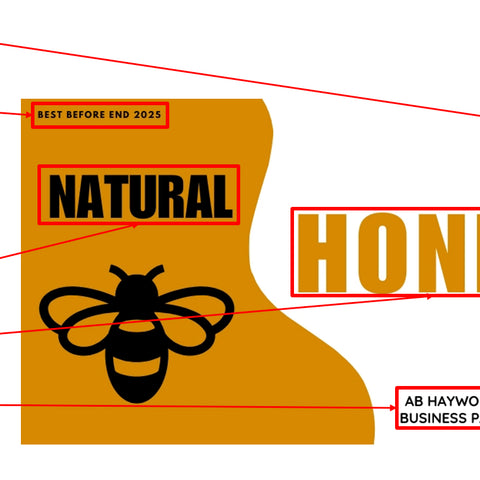 Honey Label Design 178