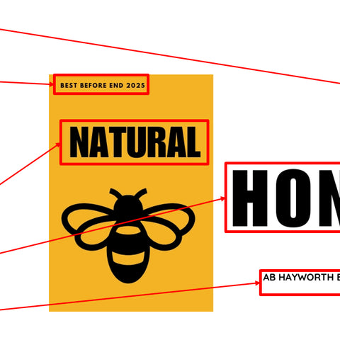 Honey Label Design 179