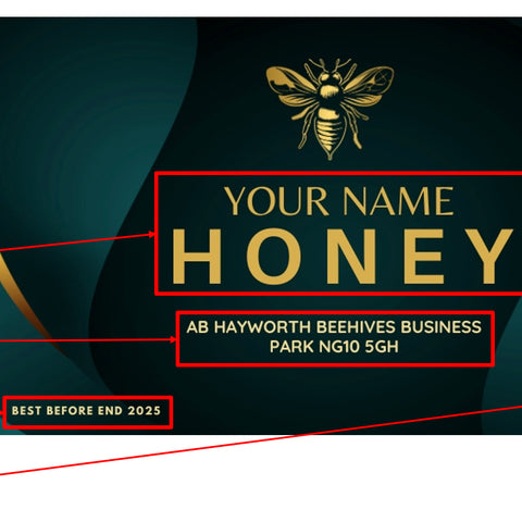 Honey Label Design 180