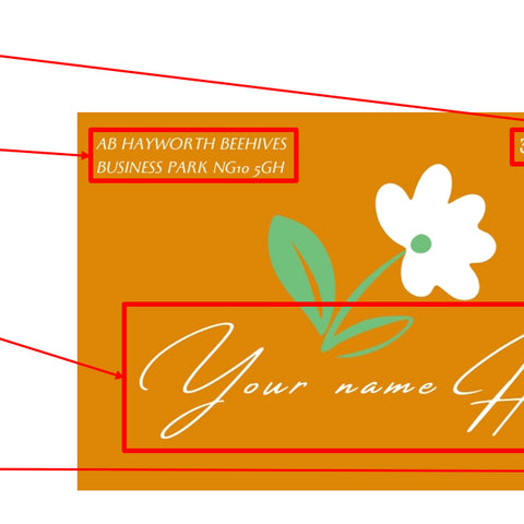 Honey Label Design 184