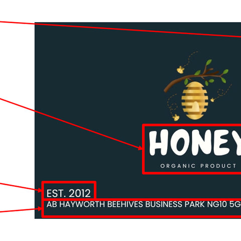 Honey Label Design 191