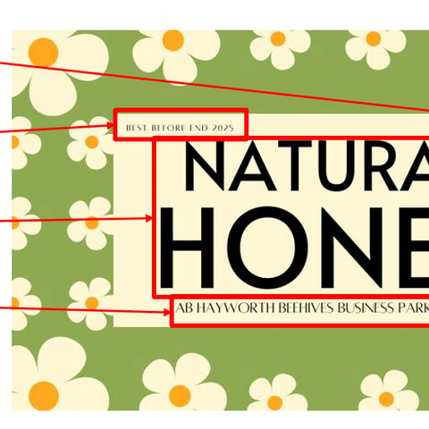 Honey Label Design 192