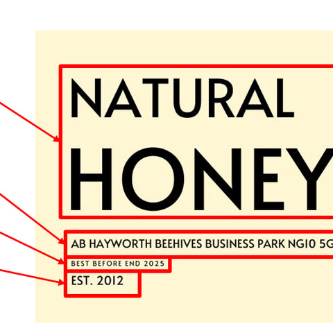 Honey Label Design 193