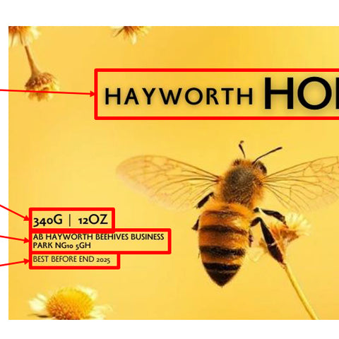 Honey Label Design 194