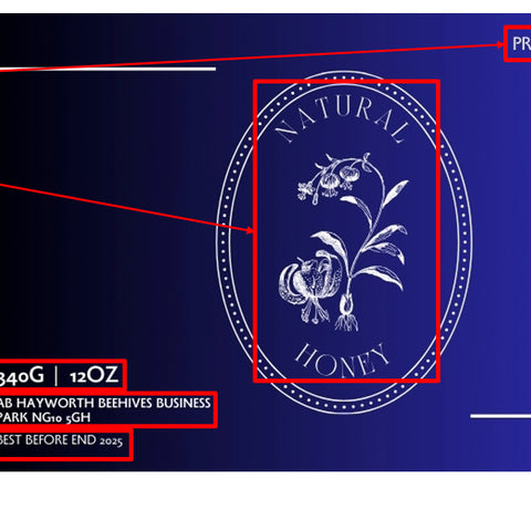 Honey Label Design 207