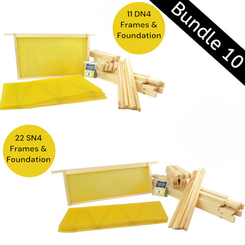 Bundle 10 11 x DN4 Frames and Foundation + 22 x SN4 Frames and Foundation