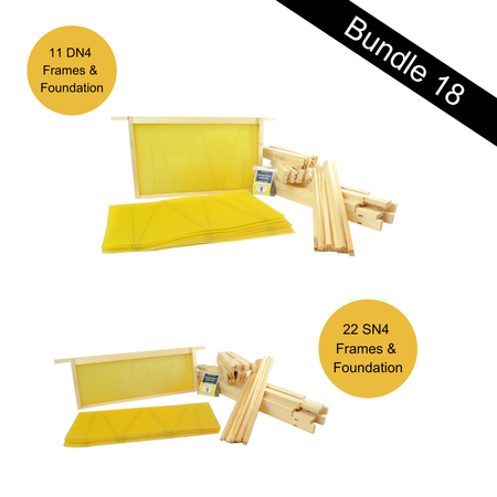 Bundle 18 - 11 x DN4 Frames and Foundation + 22 x SN4 Frames and Foundation