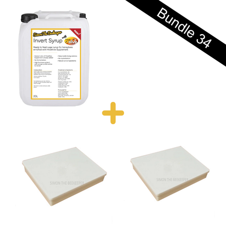 Bundle 34 - Hive Alive 20L Syrup + 2 x 6L Rapid Feeders