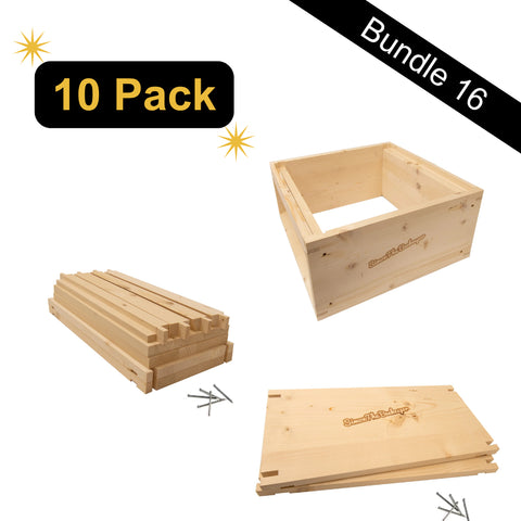 Bundle 16 - 10 x Value Brood Boxes