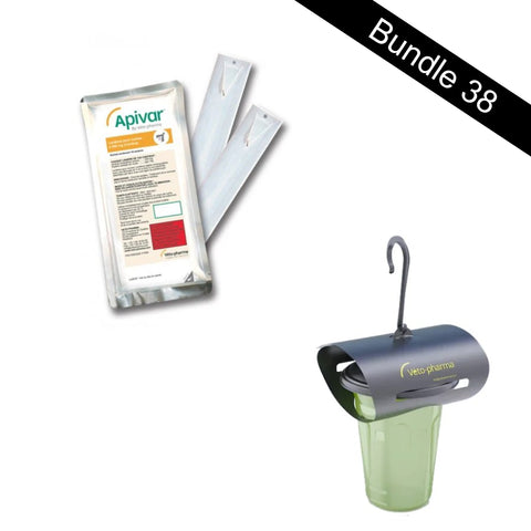 Bundle 38 - Apivar Varroa Treatment + Vespa Catch Asian Hornet Trap