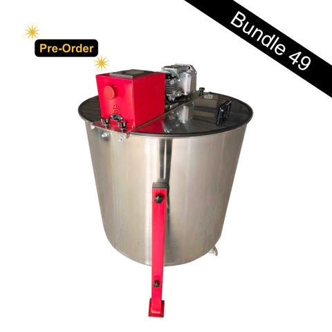 Bundle 49 - Pre Order (January Delivery) 12 Frame Intelligent Radial Electric Honey Extractor