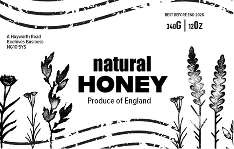 Clear Honey Label Design 11