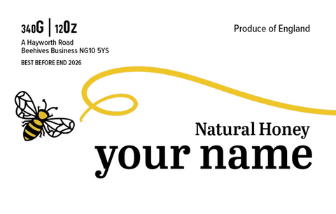 Clear Honey Label Design 15