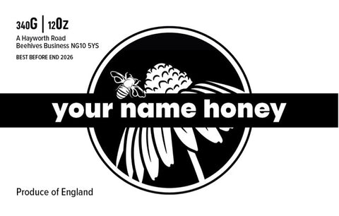 Clear Honey Label Design 19