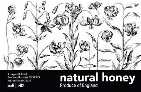 Clear Honey Label Design 24