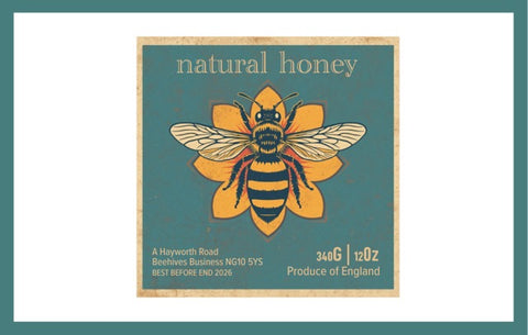 Clear Honey Label Design 27