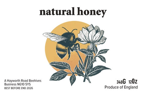 Clear Honey Label Design 28