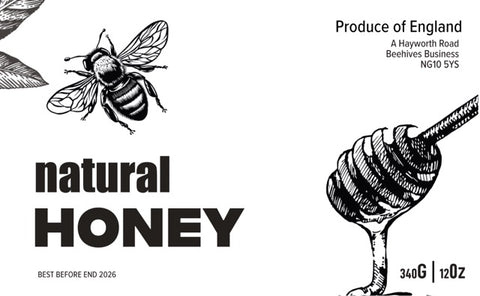 Clear Honey Label Design 29
