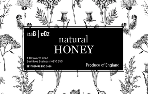 Clear Honey Label Design 2
