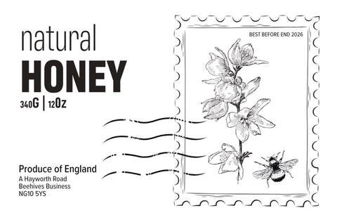 Clear Honey Label Design 30