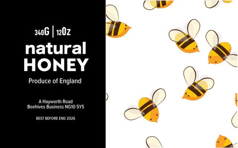 Clear Honey Label Design 31