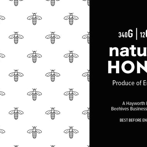 Clear Honey Label Design 9