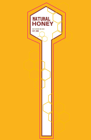 Tamper Evident Honey Label Design 5